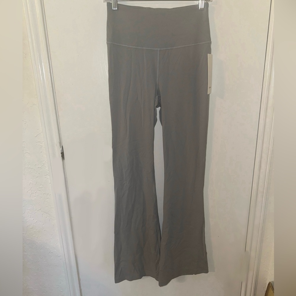 Lululemon Athletica Groove Nulu Flare Gray Yoga Pants